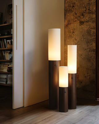 Viraalia Lampadaire en Colonne de Bois
