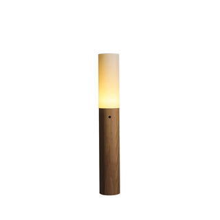 Viraalia Lampadaire en Colonne de Bois