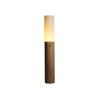 Viraalia Lampadaire en Colonne de Bois