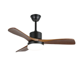 Plafonnier Ventilateur Darian Minimaliste en Bois