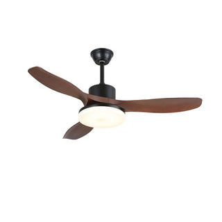 Plafonnier Ventilateur Darian Minimaliste en Bois
