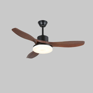 Plafonnier Ventilateur Darian Minimaliste en Bois