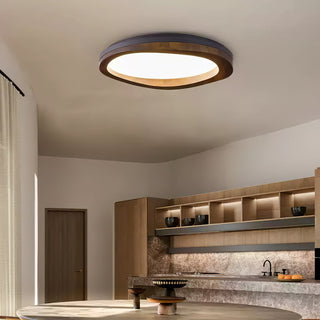 Artalis Noyer Bois Applique Plafond