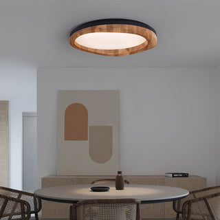 Artalis Noyer Bois Applique Plafond