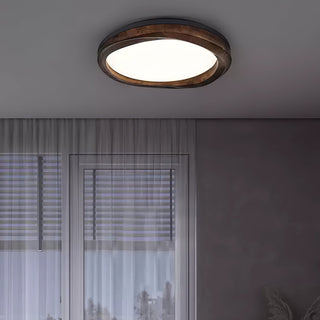Artalis Noyer Bois Applique Plafond