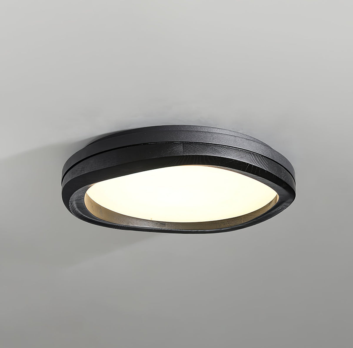Artalis Noyer Bois Applique Plafond