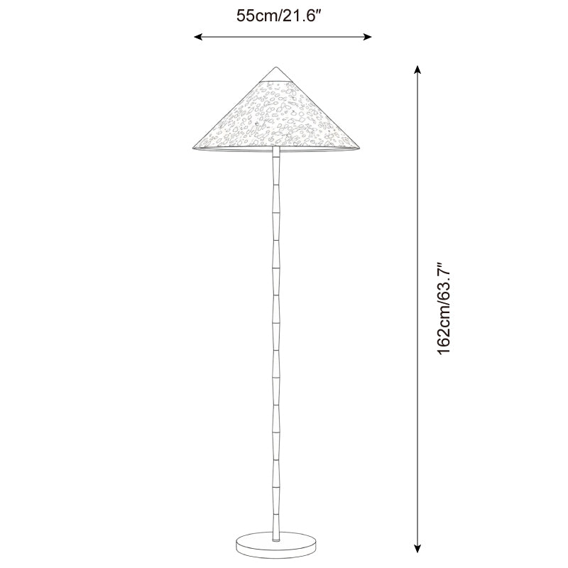 Burlwood Lampadaire