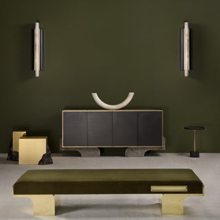 Elsilisra Moderne Minimaliste Alabaster Applique Murale