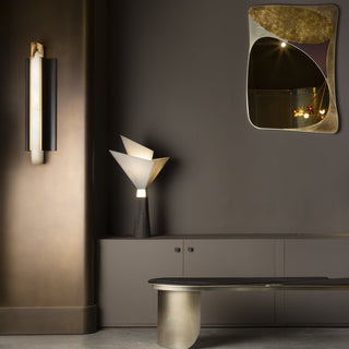 Elsilisra Moderne Minimaliste Alabaster Applique Murale