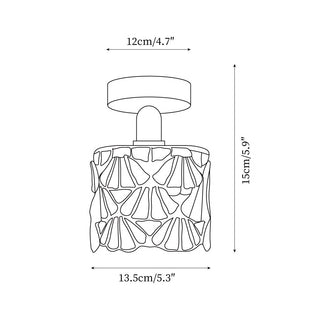 Bloom Plafonnier en Verre