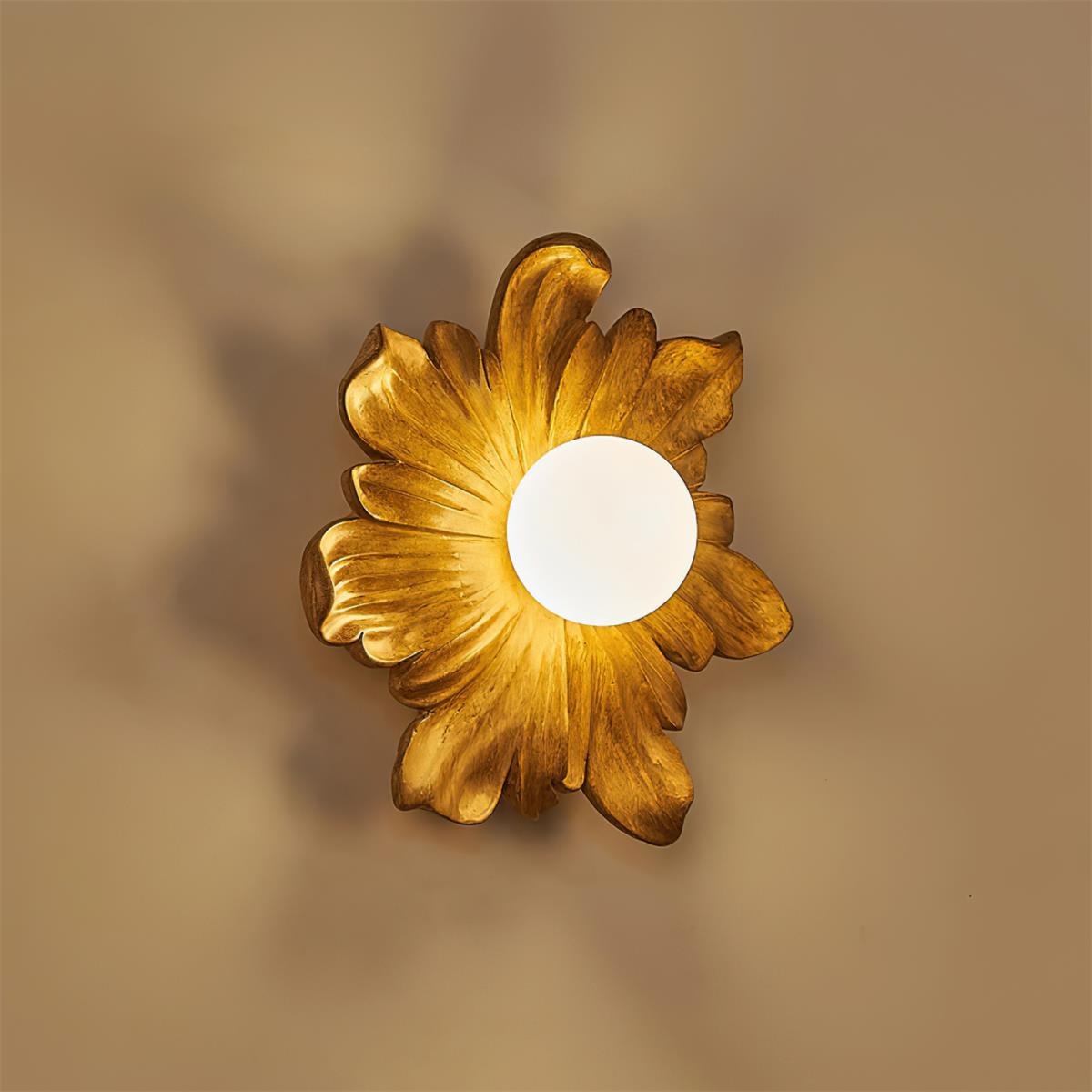 Tina Flower Wall Lamp-Neutral Decor