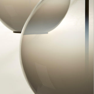 Lustra Suspension en Verre Gris Fumé