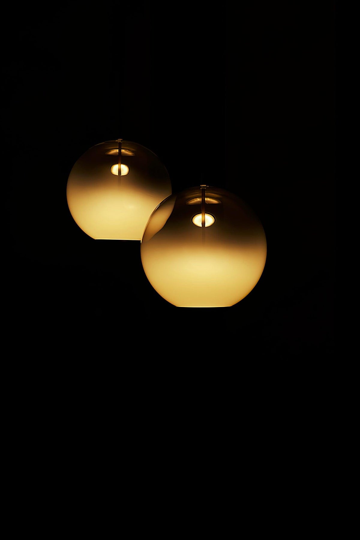 Rivella Suspension en Verre Gris Fumé