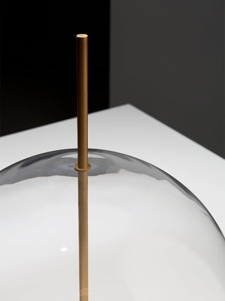 Eurrael Modern Glass Table Lamp-Neutral Decor