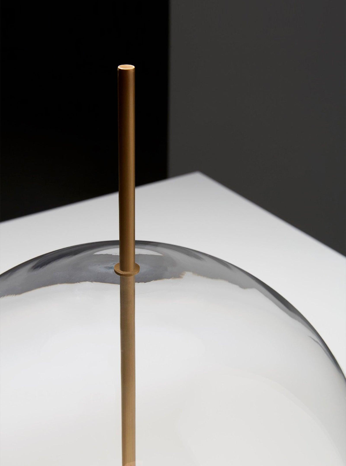 Eurrael Modern Glass Table Lamp-Neutral Decor