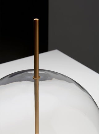 Eurrael Modern Glass Table Lamp-Neutral Decor