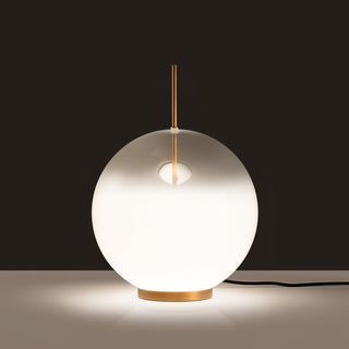 Eurrael Modern Glass Table Lamp-Neutral Decor