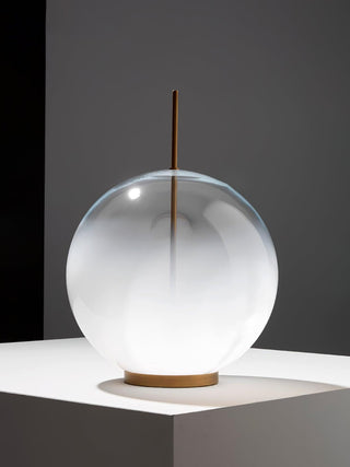 Eurrael Modern Glass Table Lamp-Neutral Decor