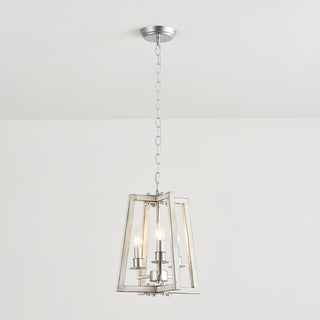 Tinsley Ancien Ouvrir Cadre Bois Lumière Pendentif