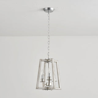 Tinsley Ancien Ouvrir Cadre Bois Lumière Pendentif