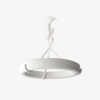 Tinsley Plaster Chandelier-Neutral Decor