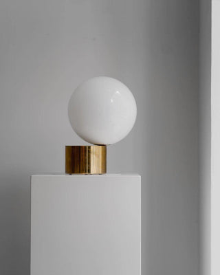 Eiraella Lampe de Table Industrielle en Verre