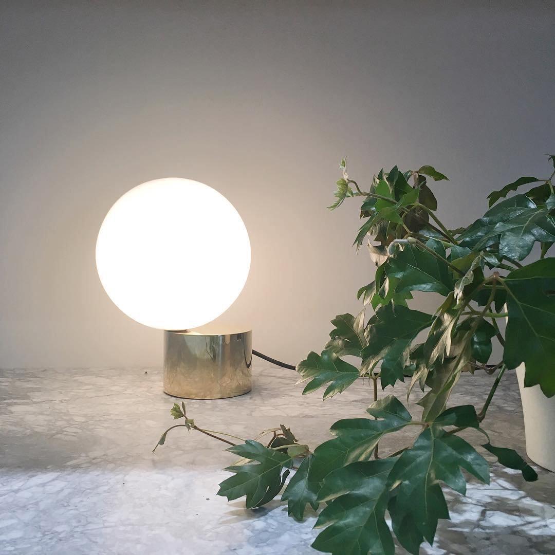 Eiraella Lampe de Table Industrielle en Verre