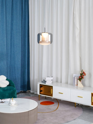 Vella Suspension Lampe en Verre Moderne