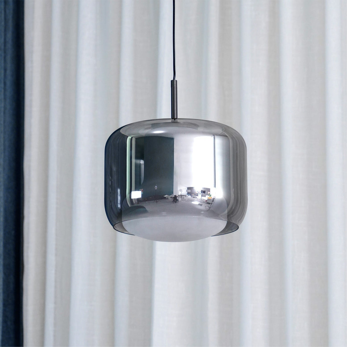 Vella Suspension Lampe en Verre Moderne