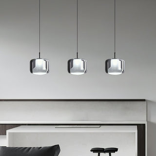 Vella Suspension Lampe en Verre Moderne