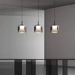 Vella Suspension Lampe en Verre Moderne