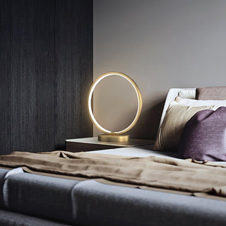 Cirra Lampe de Table en Laiton Élégante