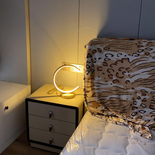 Cirra Lampe de Table en Laiton Élégante