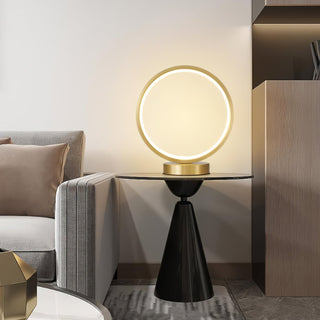 Cirra Lampe de Table en Laiton Élégante