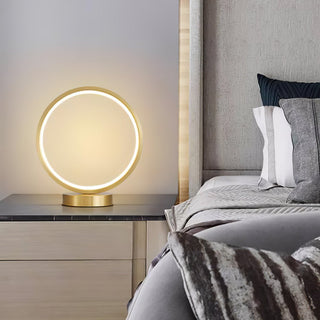Cirra Lampe de Table en Laiton Élégante