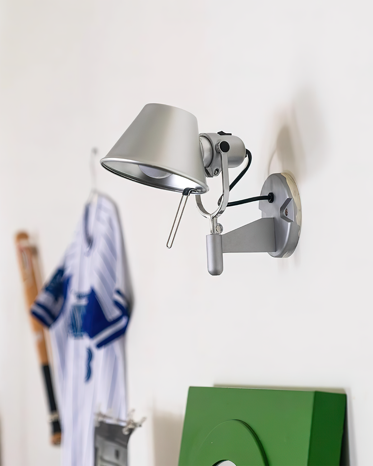 Wall Lamp Metal Body Conical Shade Adjustable Modern Minimalist-Neutral Decor