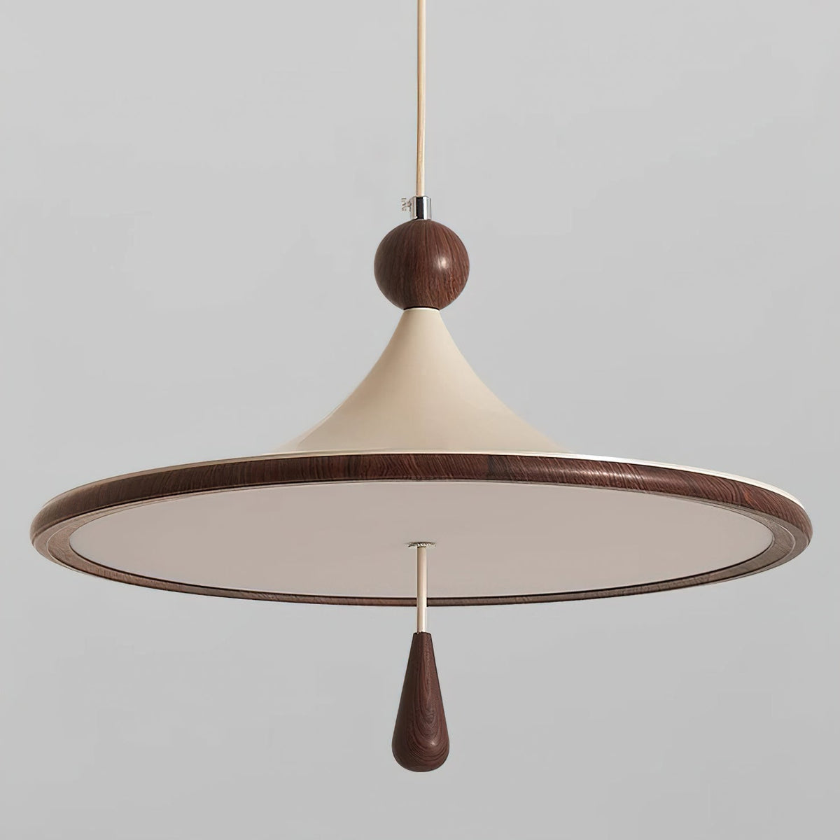 Tomaso Pendant Light used as a focal point in a contemporary kitchen island setup.