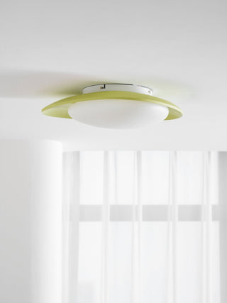 Solara Suspension Résine Ovale Douce Contemporaine