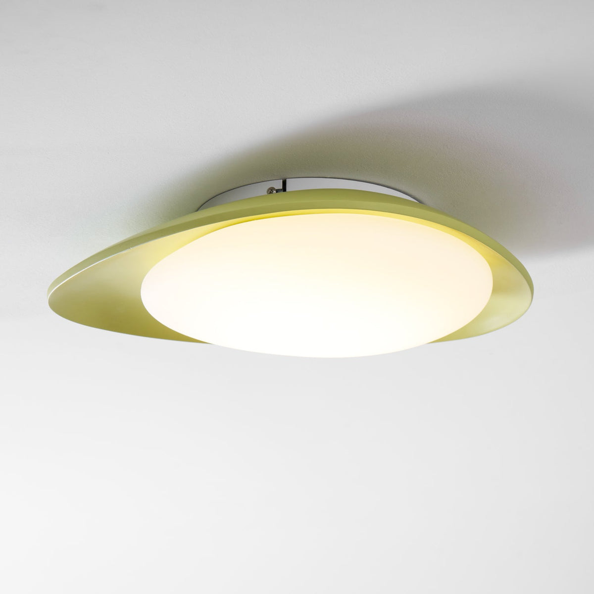 Beleira Suspension Résine Ovale Douce Contemporaine