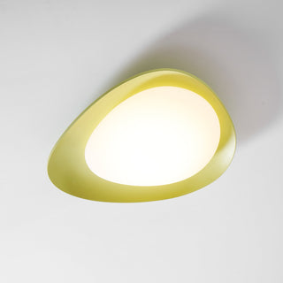 Solara Suspension Résine Ovale Douce Contemporaine