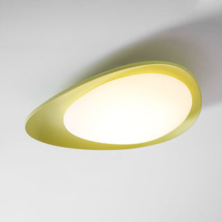 Solara Suspension Résine Ovale Douce Contemporaine