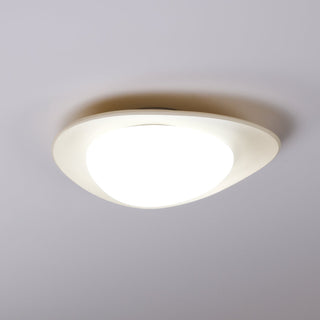 Blex Plafonnier Vert & Beige en Forme de Galet