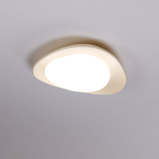 Blex Plafonnier Vert & Beige en Forme de Galet