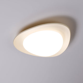 Blex Plafonnier Vert & Beige en Forme de Galet