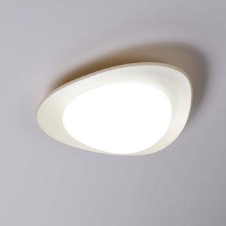 Blex Plafonnier Vert & Beige en Forme de Galet