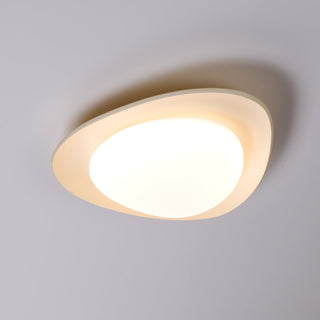 Blex Plafonnier Vert & Beige en Forme de Galet