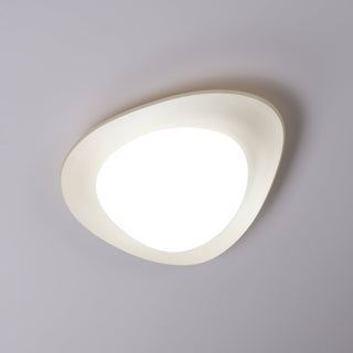 Blex Plafonnier Vert & Beige en Forme de Galet