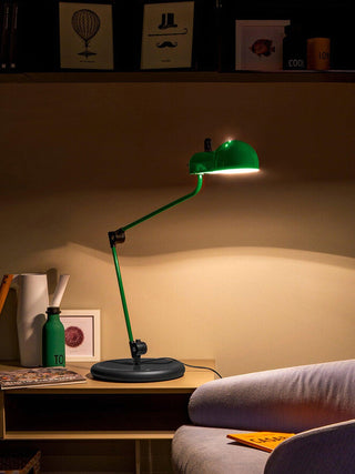Flaren Lampe de Table en Acier Classique