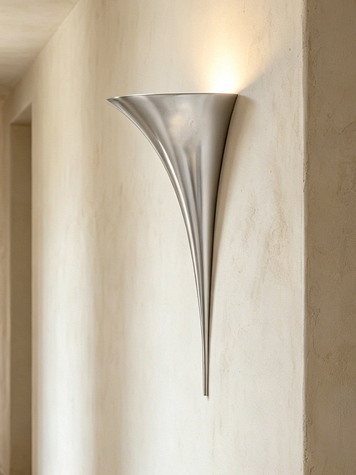 Torch Cone Wall Sconce-Neutral Decor
