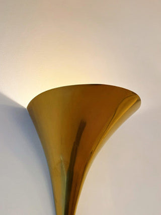 Torch Cone Wall Sconce-Neutral Decor